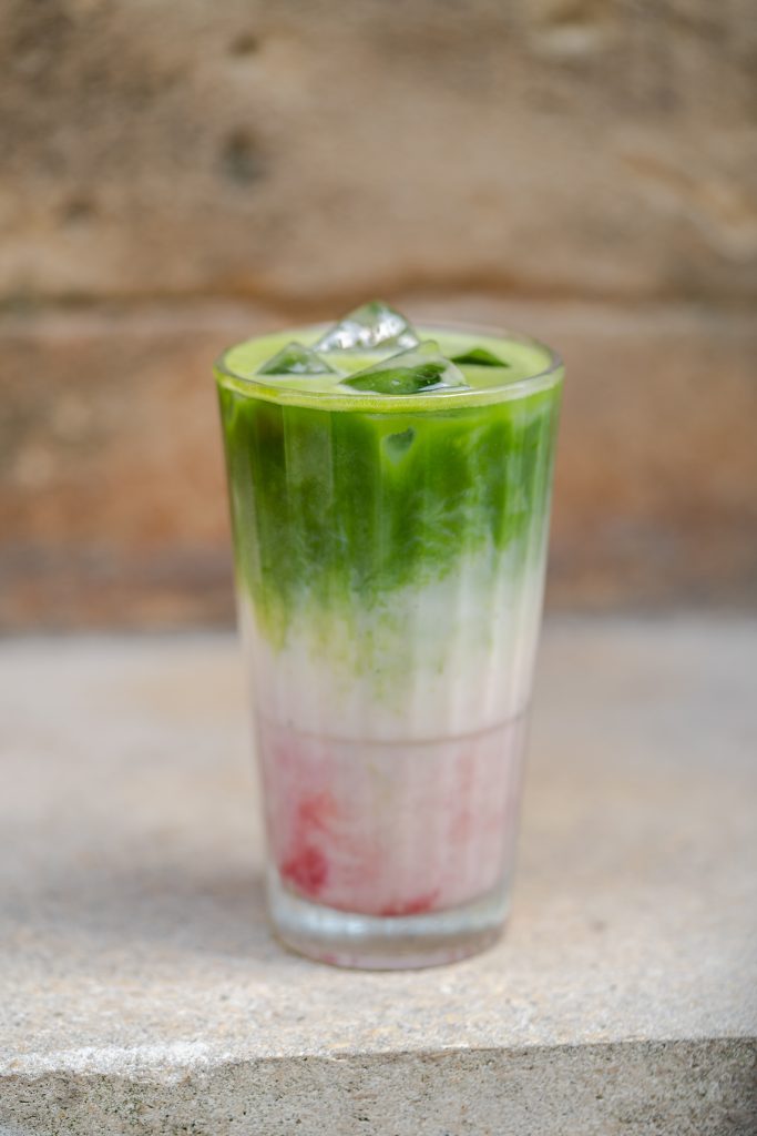 Matcha litchi framboise